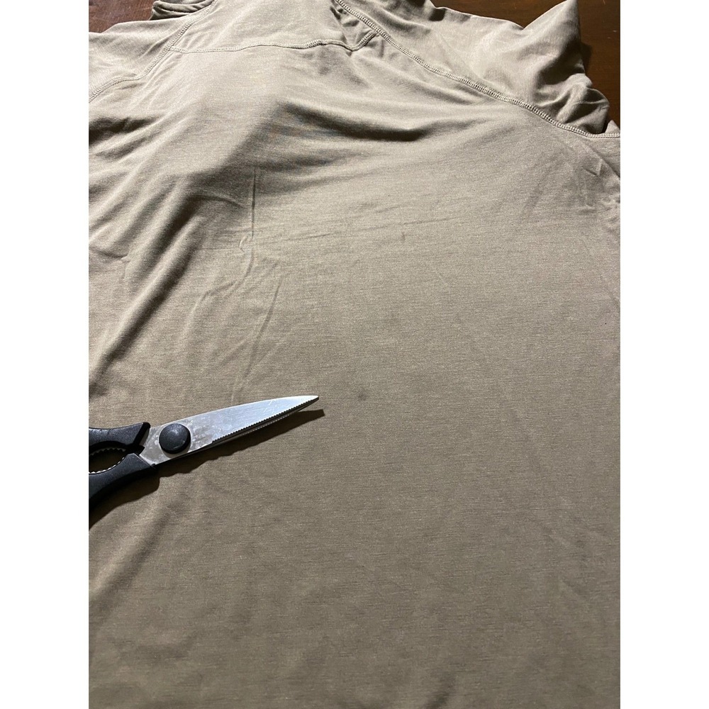 Habit Mens Desert Taupe Lightweight Bamboo Rayon Hoodie Long Sleeve size Medium - Picture 12 of 12